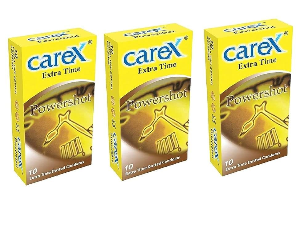 Carex Powershot Delay Condom 10pc.