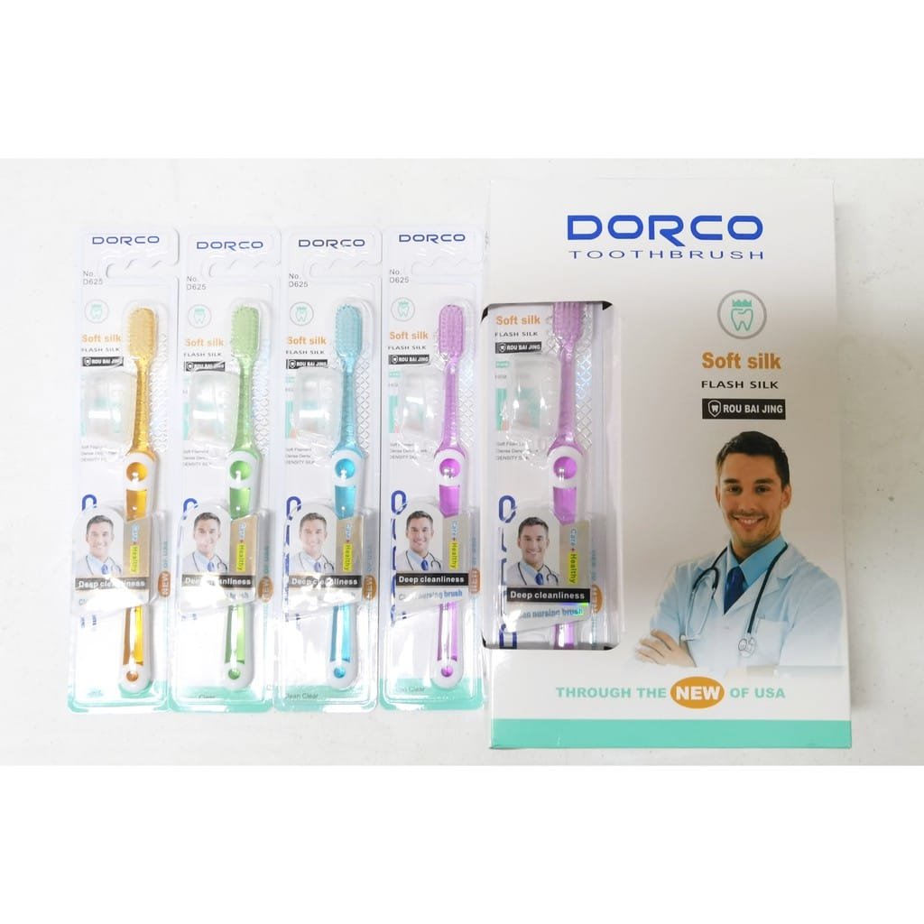 Dorco Soft Silk Brush With Cap