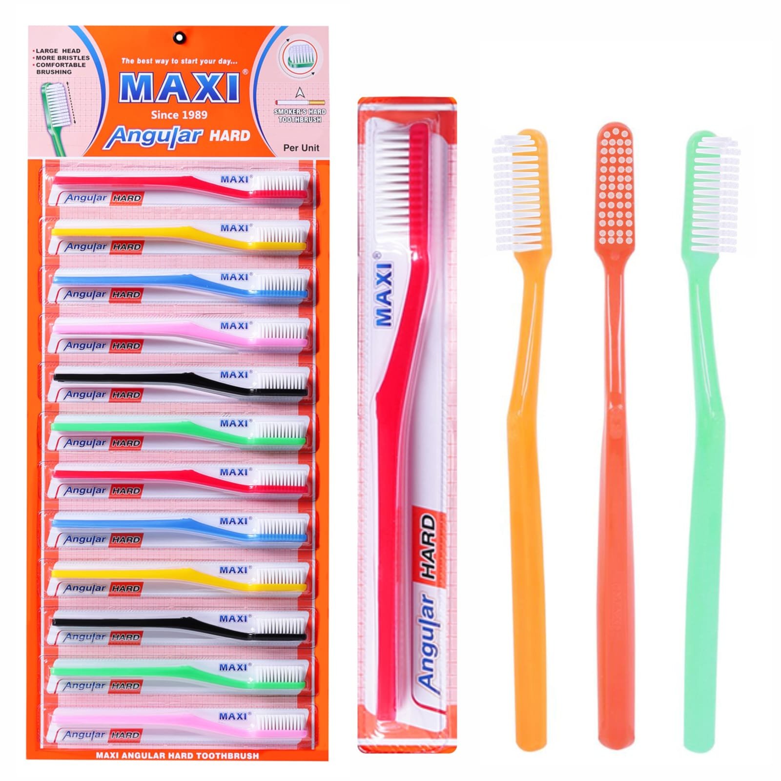 Maxi Hard Toothbrush