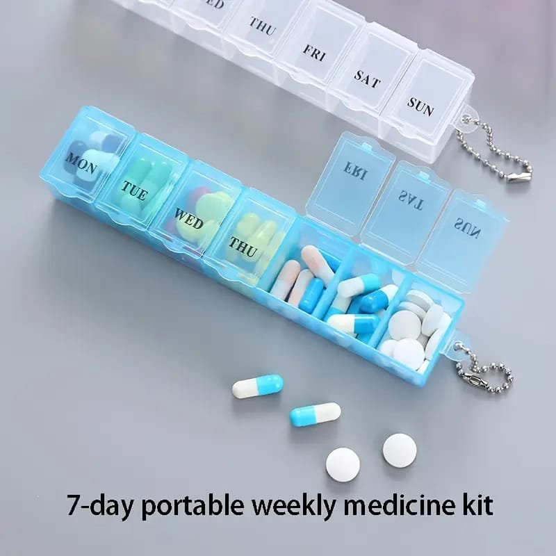 Medicine Pill Box 1*7