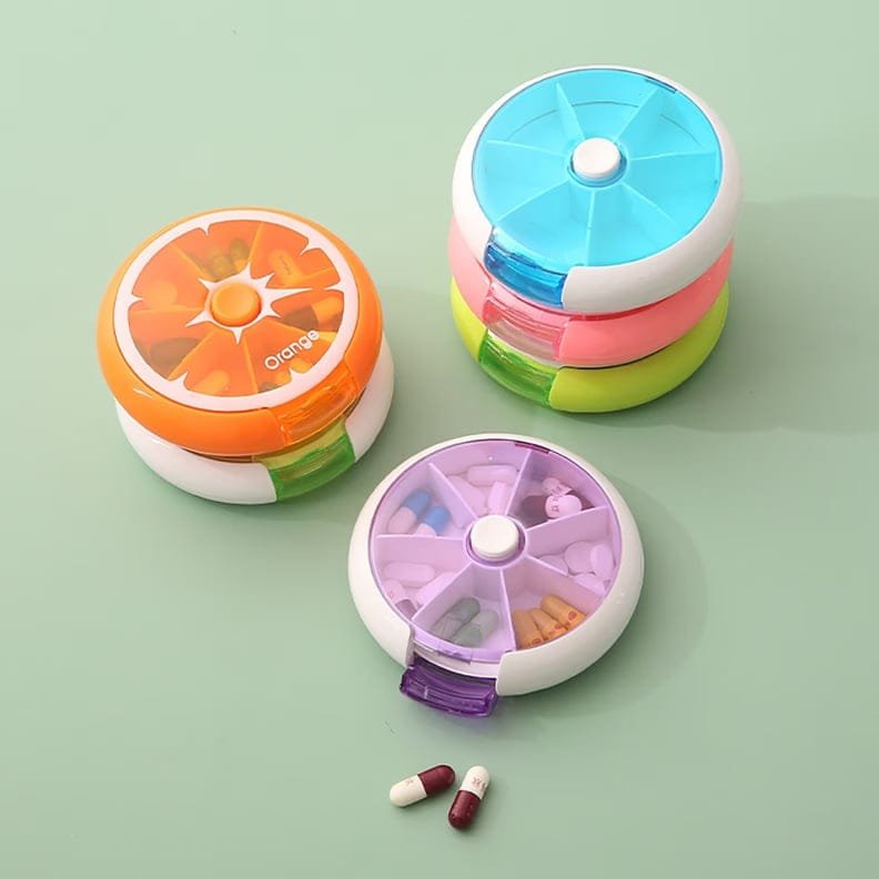Medicine Pill Box 1*7