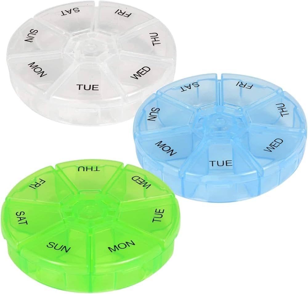 Medicine Pill Box 1*7