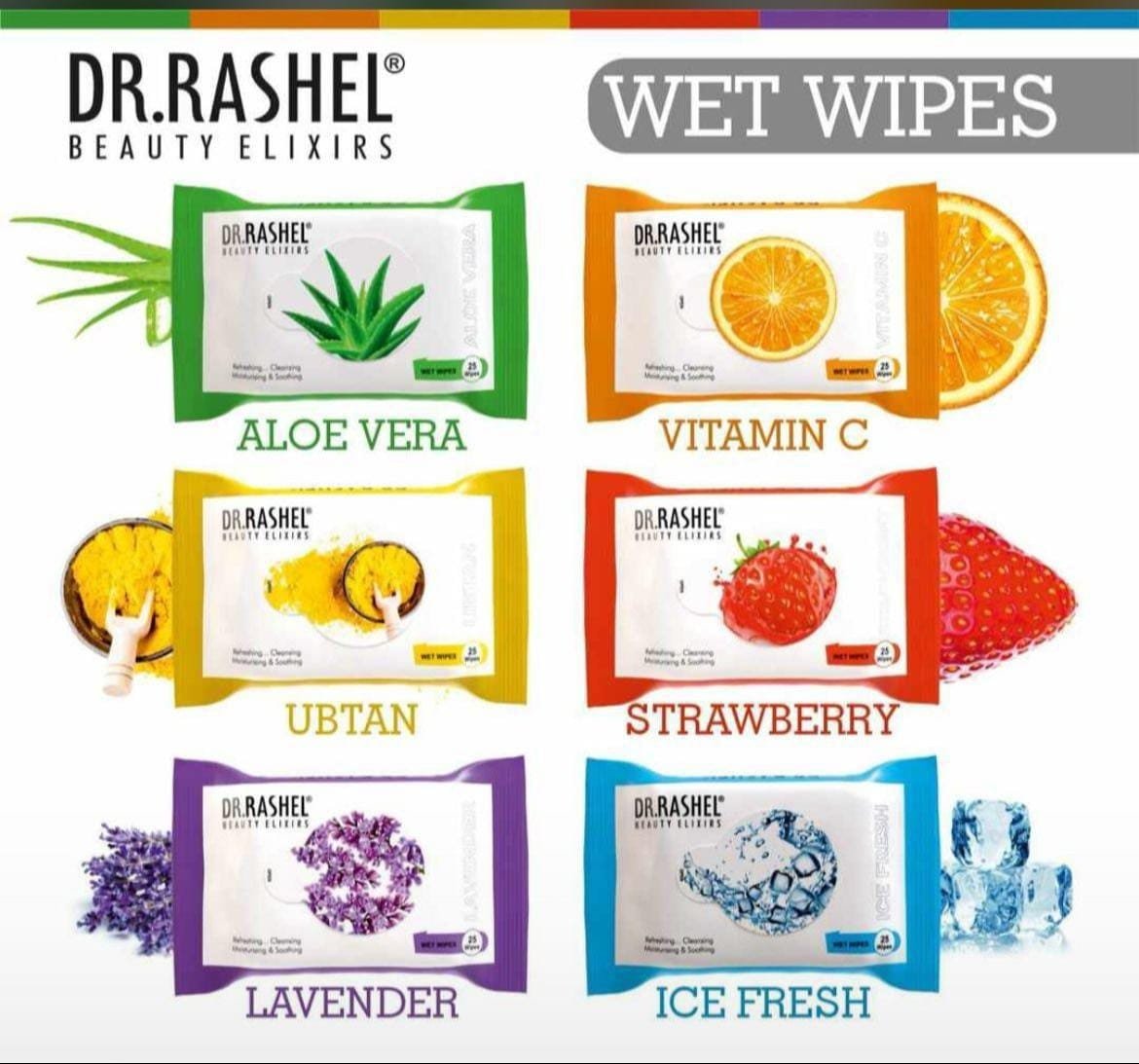 Dr Rashel Wet Wipes