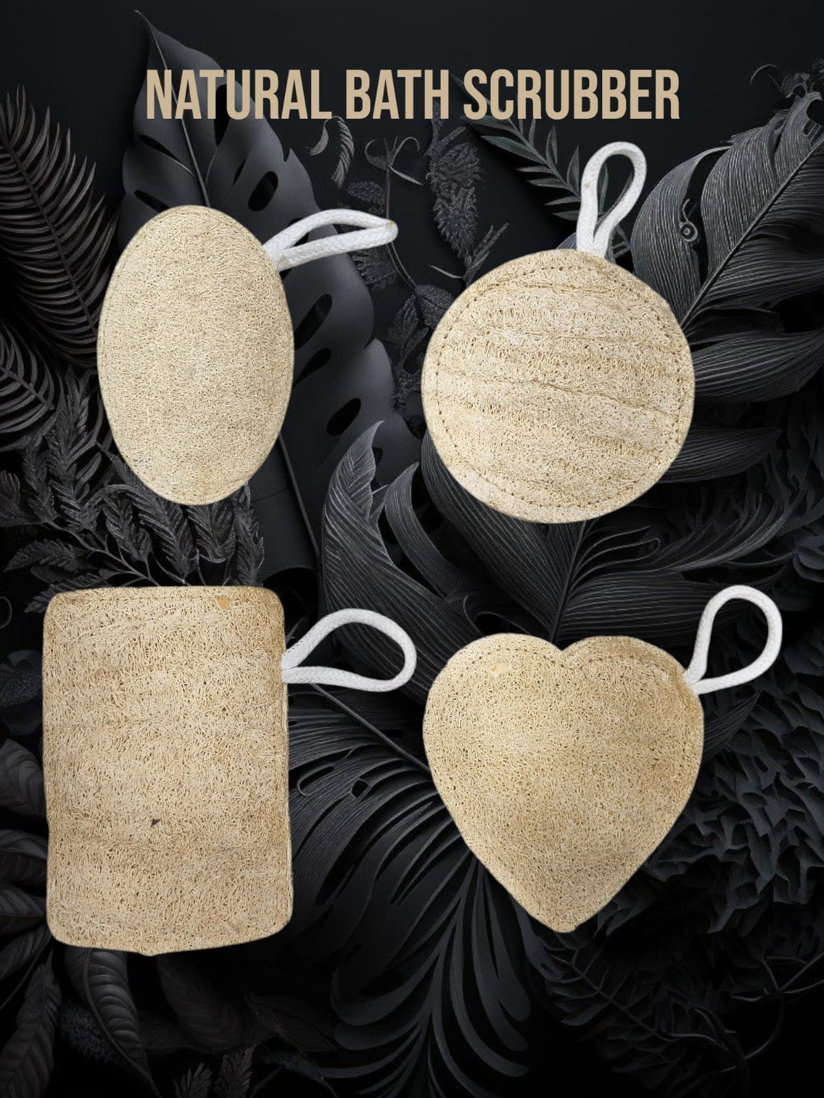Natural Bath Scrubbers