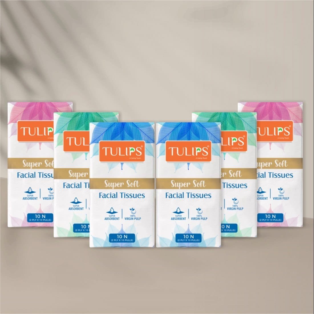 Tulips Pocket Tissue